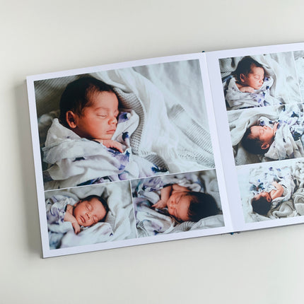 8" (Small) Artisan Album Quarter Bound Image Cover