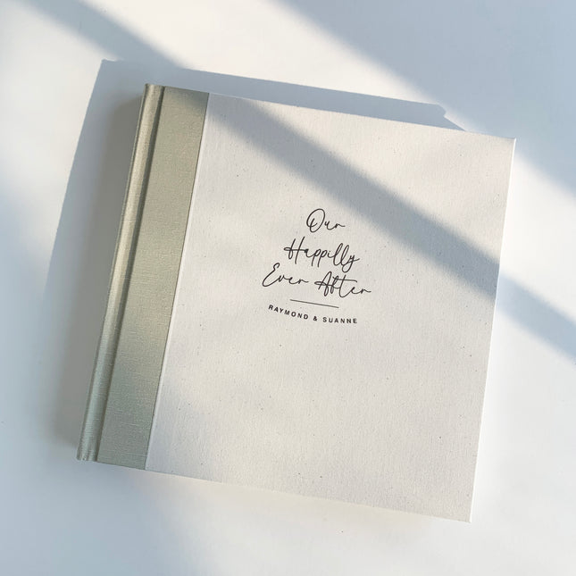 12" (Large) Artisan Album Quarter Bound Japanese Silk Cover