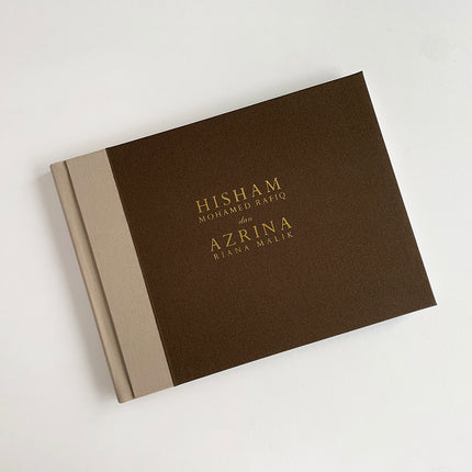 9x12" (Landscape) Artisan Album Quarter Bound Japanese Silk Cover