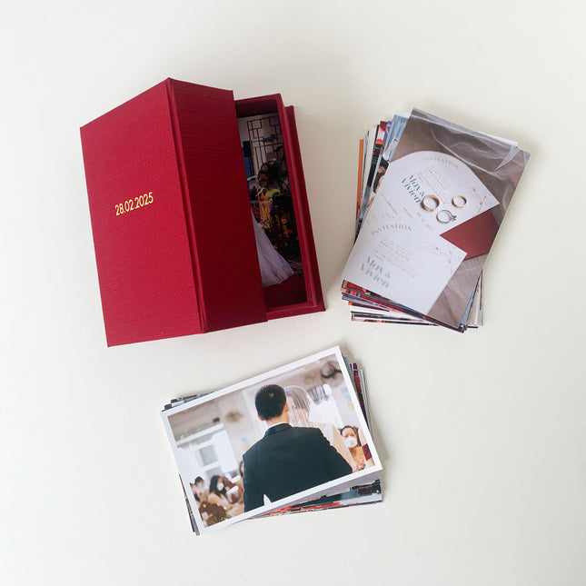 Handmade Boxes With Prints Set